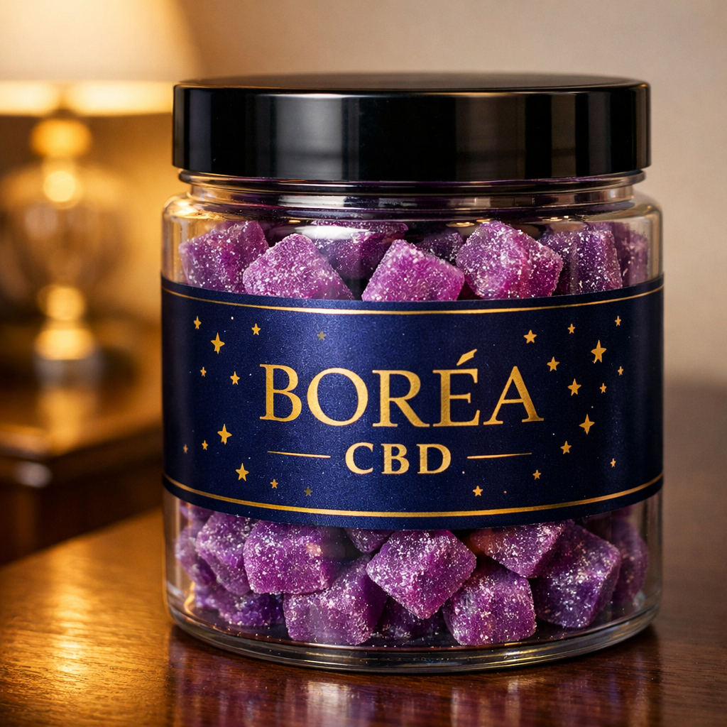 Gummies CBD Sommeil + Mélatonine — 25mg x10